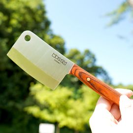 [MOSSY] Mini Chinese Knife - Smooth Soft Blade for Effortless Cutting, Integrated Body & Precision Power